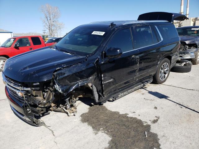 1GNSCNKD9MR391770 - 2021 CHEVROLET TAHOE C1500 LT BLACK photo 1