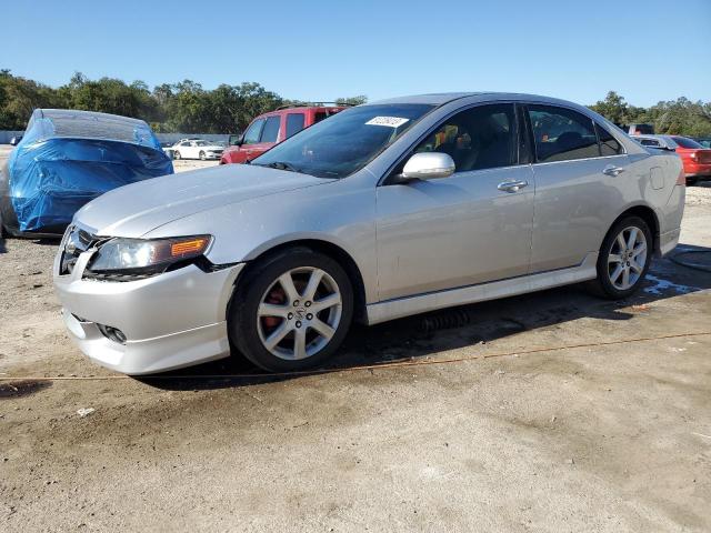 JH4CL96834C046415 - 2004 ACURA TSX SILVER photo 1