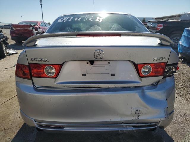 JH4CL96834C046415 - 2004 ACURA TSX SILVER photo 6