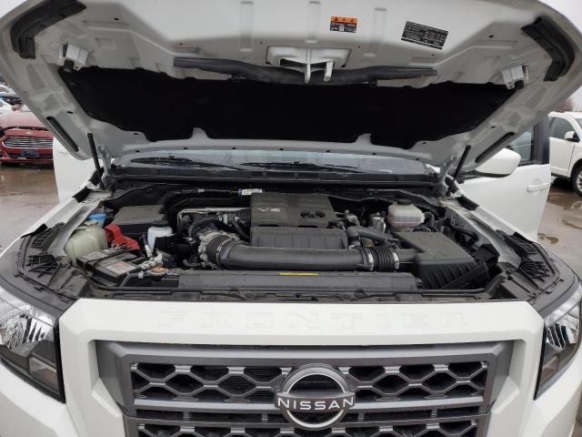 1N6ED1EJ2NN651171 - 2022 NISSAN FRONTIER S WHITE photo 11