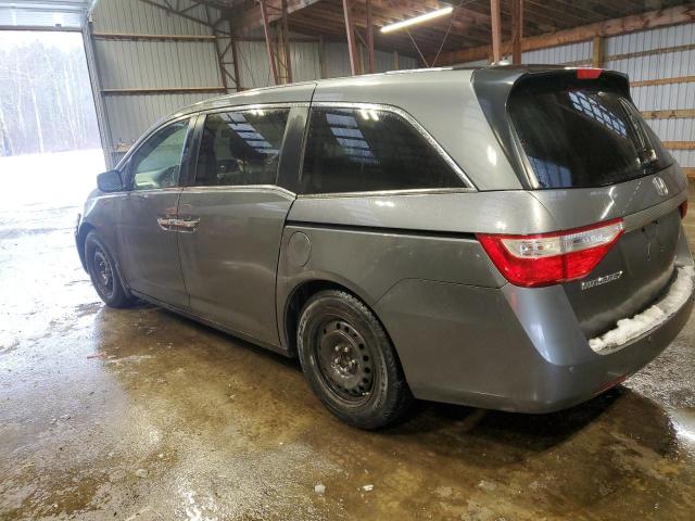 5FNRL5H68CB504354 - 2012 HONDA ODYSSEY EXL SILVER photo 2