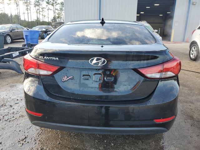 KMHDH4AE9FU286021 - 2015 HYUNDAI ELANTRA SE BLACK photo 6