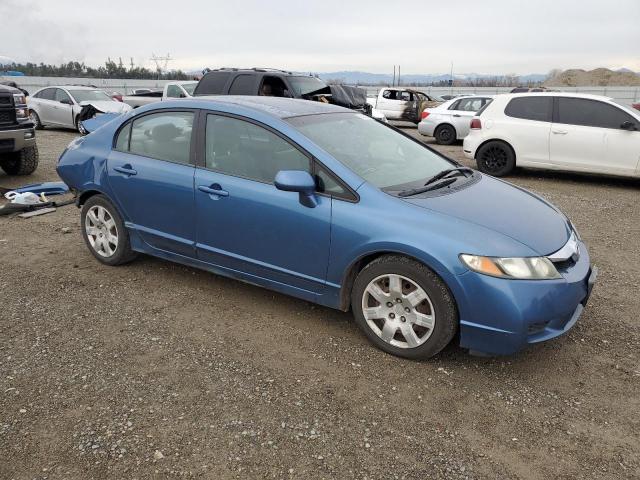 2HGFA1F5XAH563717 - 2010 HONDA CIVIC LX BLUE photo 4