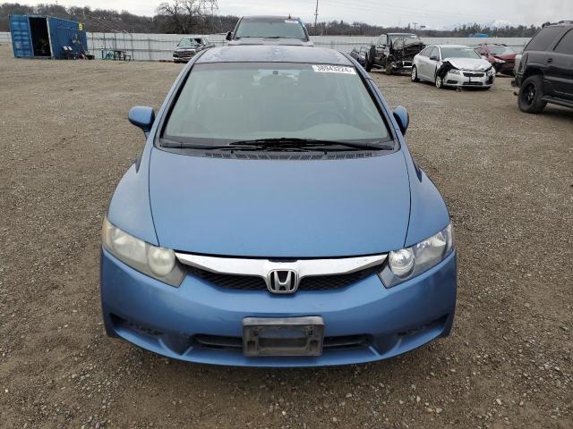 2HGFA1F5XAH563717 - 2010 HONDA CIVIC LX BLUE photo 5