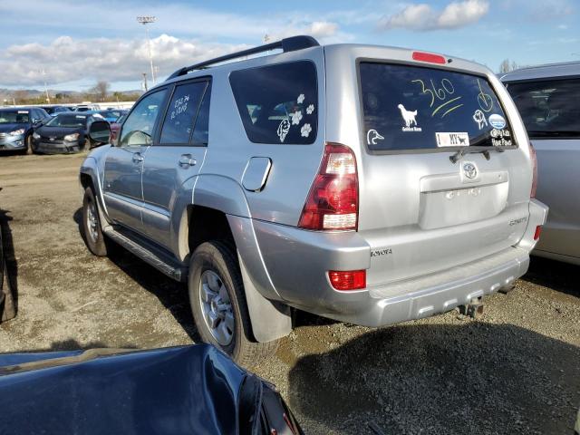 JTEZU14R158027450 - 2005 TOYOTA 4RUNNER SR5 SILVER photo 2