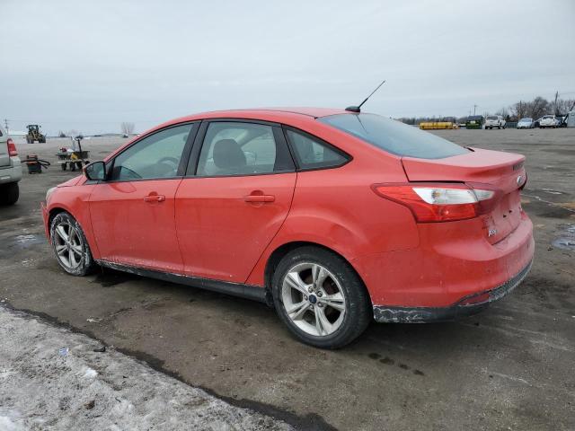 1FADP3F22EL346635 - 2014 FORD FOCUS SE RED photo 2