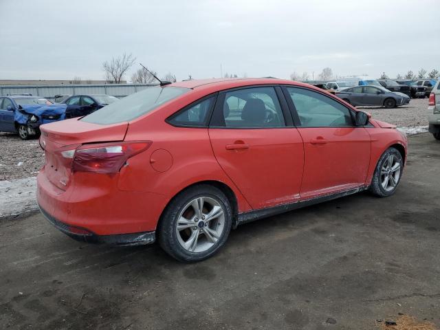 1FADP3F22EL346635 - 2014 FORD FOCUS SE RED photo 3