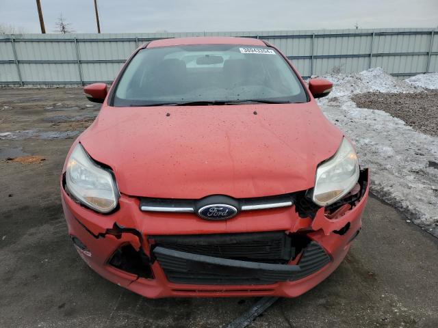 1FADP3F22EL346635 - 2014 FORD FOCUS SE RED photo 5