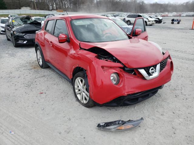 JN8AF5MV0FT565186 - 2015 NISSAN JUKE S RED photo 1