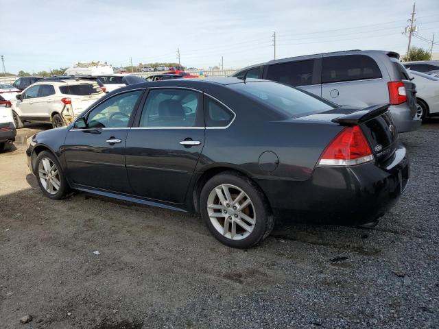 2G1WC5E31D1211485 - 2013 CHEVROLET IMPALA LTZ BLACK photo 2