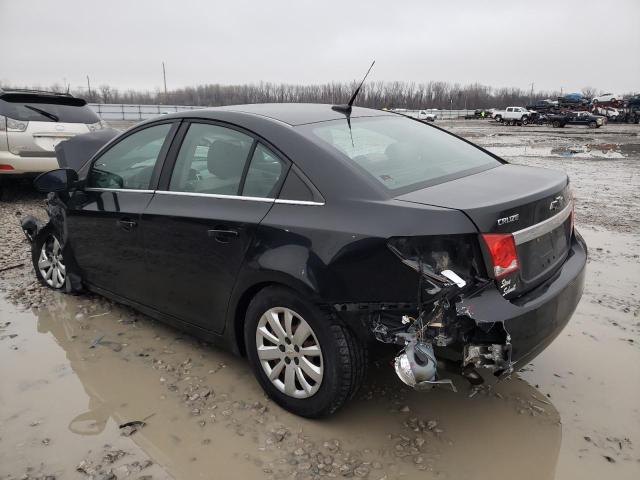 1G1PC5SH6B7241490 - 2011 CHEVROLET CRUZE LS BLACK photo 2