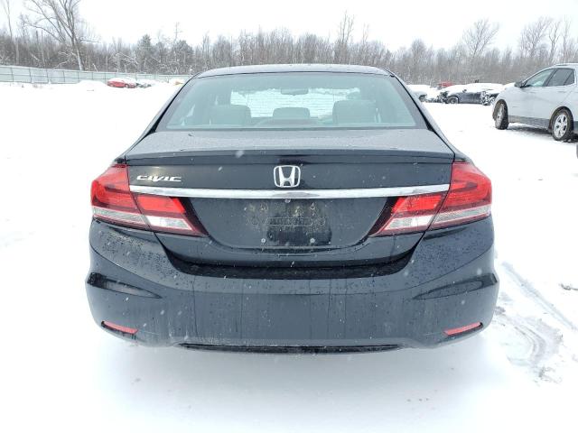 19XFB2F57FE280227 - 2015 HONDA CIVIC LX BLACK photo 6