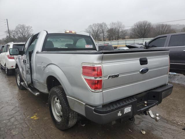 1FTMF1CW6AKB58080 - 2010 FORD F150 SILVER photo 2