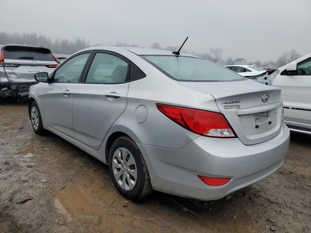 KMHCT4AE5GU116606 - 2016 HYUNDAI ACCENT SE SILVER photo 2