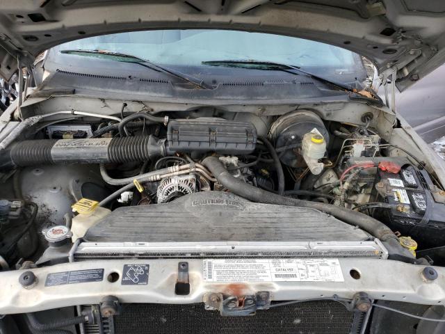 3B7KC26Z01M266778 - 2001 DODGE RAM 2500 GRAY photo 11