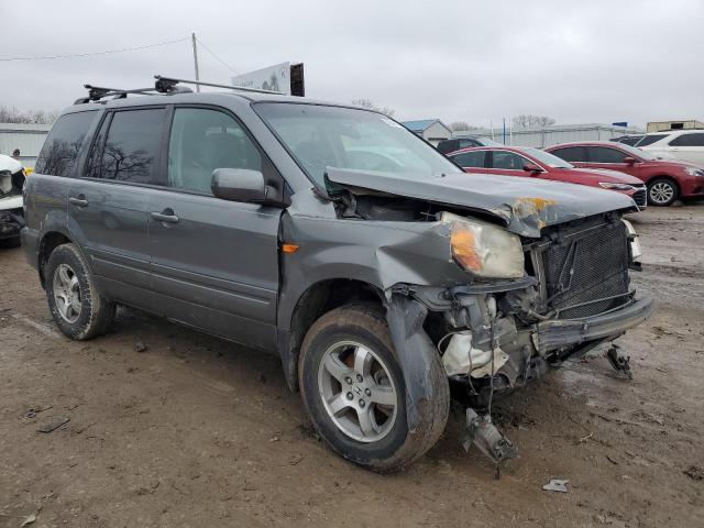 5FNYF28407B012343 - 2007 HONDA PILOT EX GRAY photo 4