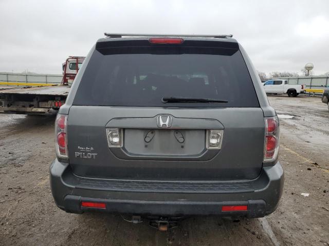 5FNYF28407B012343 - 2007 HONDA PILOT EX GRAY photo 6