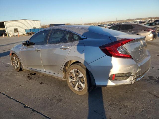 19XFC2F66KE005433 - 2019 HONDA CIVIC LX SILVER photo 2