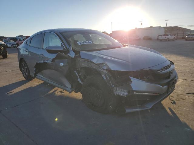 19XFC2F66KE005433 - 2019 HONDA CIVIC LX SILVER photo 4