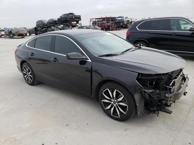 1G1ZG5ST0NF214751 - 2022 CHEVROLET MALIBU RS შავი ფოტო 4