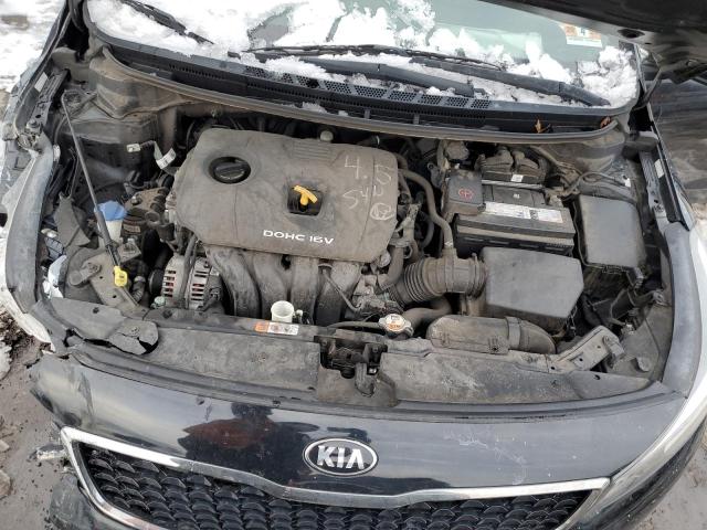 3KPFK4A79HE025361 - 2017 KIA FORTE LX BLACK photo 11