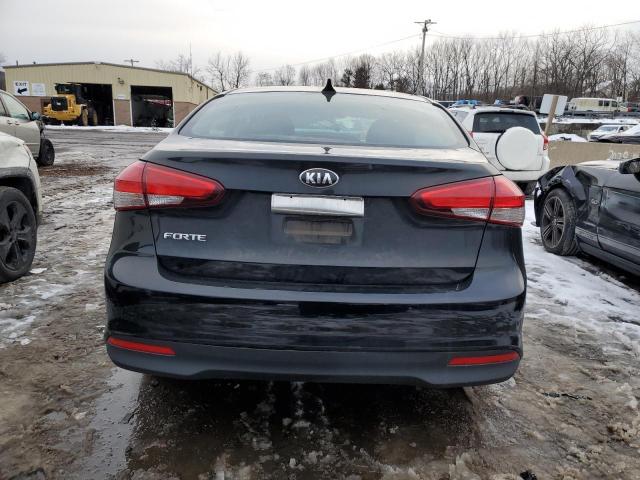 3KPFK4A79HE025361 - 2017 KIA FORTE LX BLACK photo 6