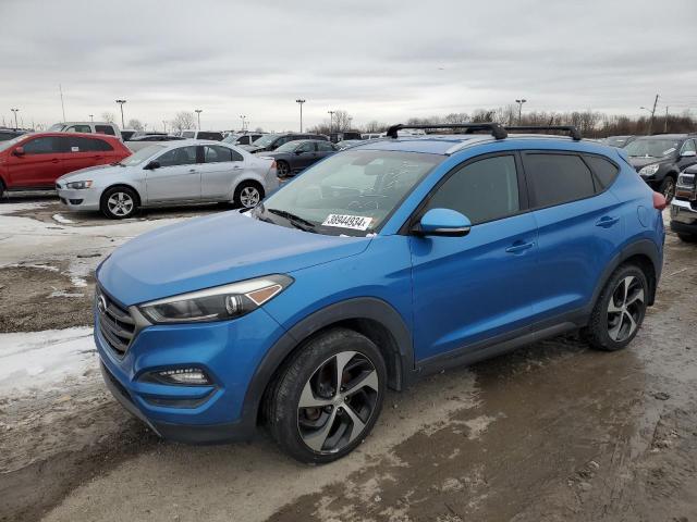 KM8J3CA24GU231639 - 2016 HYUNDAI TUCSON LIMITED BLUE photo 1