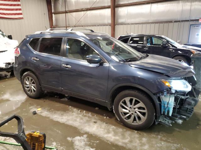 5N1AT2MV4EC779093 - 2014 NISSAN ROGUE S BLUE photo 4