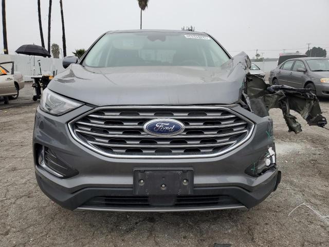 2FMPK4J95NBB04031 - 2022 FORD EDGE SEL GRAY photo 5