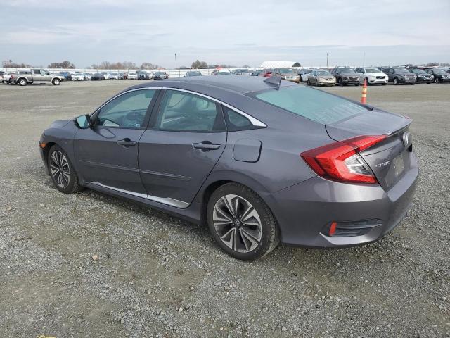 19XFC1F72GE201430 - 2016 HONDA CIVIC EXL ნაცრისფერი ფოტო 2