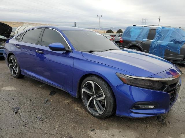 1HGCV1F33KA054638 - 2019 HONDA ACCORD SPORT BLUE photo 4