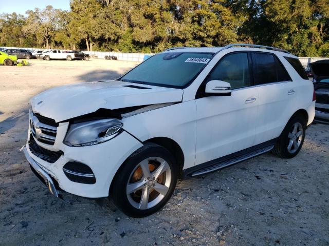 4JGDA5HB9GA762048 - 2016 MERCEDES-BENZ GLE 350 4MATIC WHITE photo 1