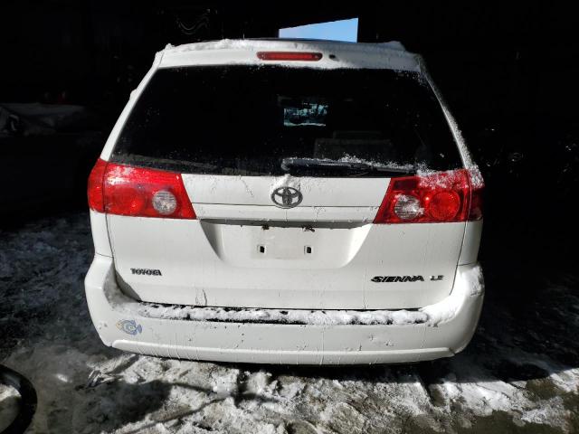 5TDZA23C96S542113 - 2006 TOYOTA SIENNA CE WHITE photo 6