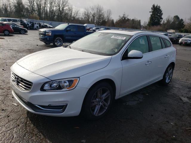 YV1612SB9F1202043 - 2015 VOLVO V60 PREMIER WHITE photo 1