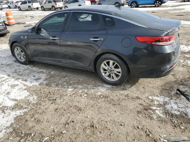 KNAGT4L30J5233123 - 2018 KIA OPTIMA LX GRAY photo 2