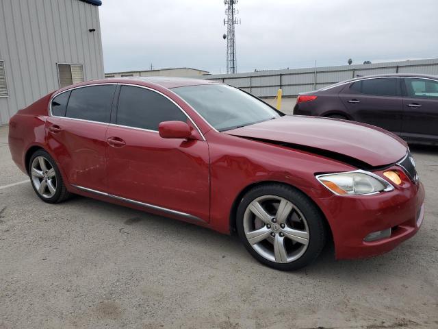 JTHBN96S465012847 - 2006 LEXUS GS 430 MAROON photo 4