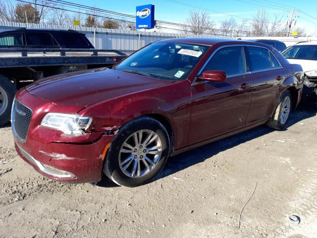 2C3CCAAG2HH538782 - 2017 CHRYSLER 300 LIMITED BURGUNDY photo 1