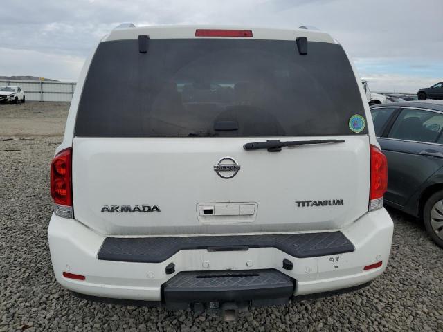 5N1AA0NC9AN616624 - 2010 NISSAN ARMADA SE WHITE photo 6