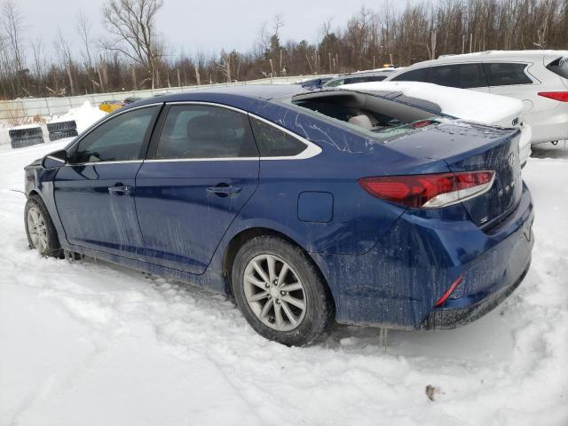 5NPE24AF0JH650848 - 2018 HYUNDAI SONATA SE BLUE photo 2