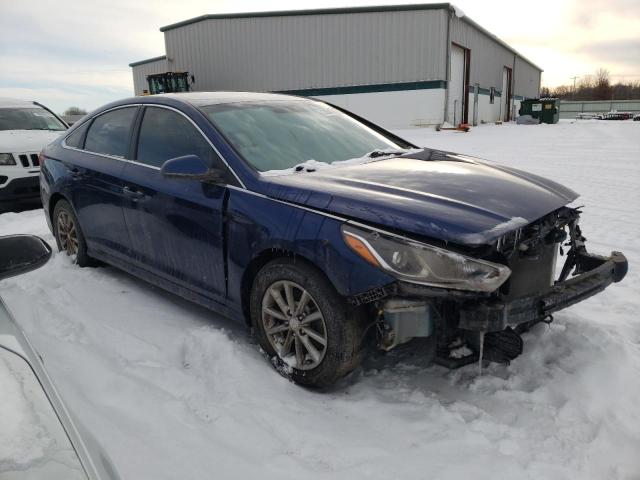 5NPE24AF0JH650848 - 2018 HYUNDAI SONATA SE BLUE photo 4