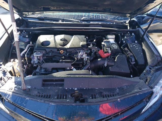 4T1B11HK9JU562244 - 2018 TOYOTA CAMRY L BLUE photo 11