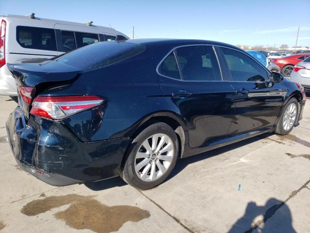 4T1B11HK9JU562244 - 2018 TOYOTA CAMRY L BLUE photo 3