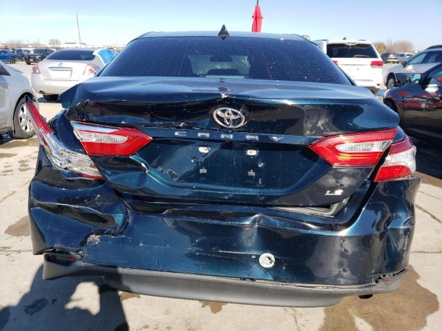 4T1B11HK9JU562244 - 2018 TOYOTA CAMRY L BLUE photo 6