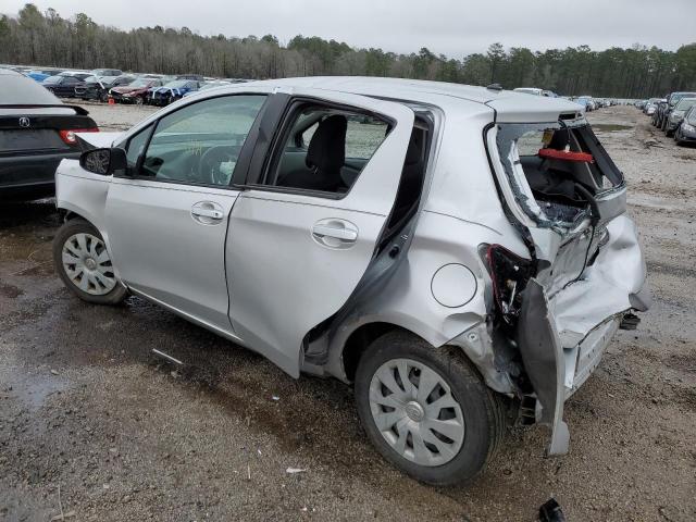 VNKKTUD38HA081192 - 2017 TOYOTA YARIS L SILVER photo 2