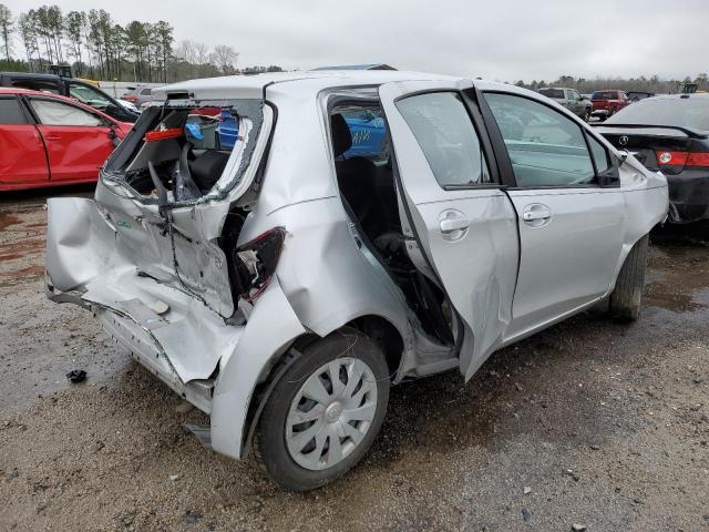 VNKKTUD38HA081192 - 2017 TOYOTA YARIS L SILVER photo 3