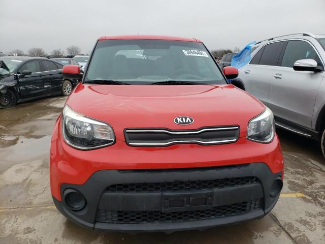 KNDJN2A27K7683262 - 2019 KIA SOUL RED photo 5