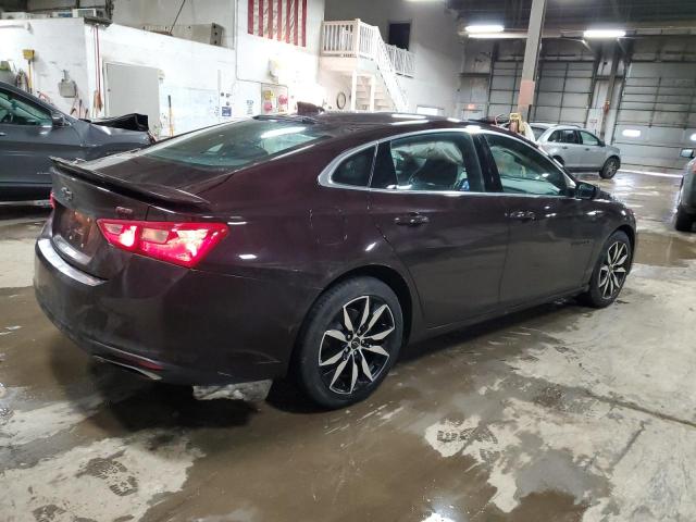 1G1ZG5ST0LF135206 - 2020 CHEVROLET MALIBU RS BURGUNDY photo 3