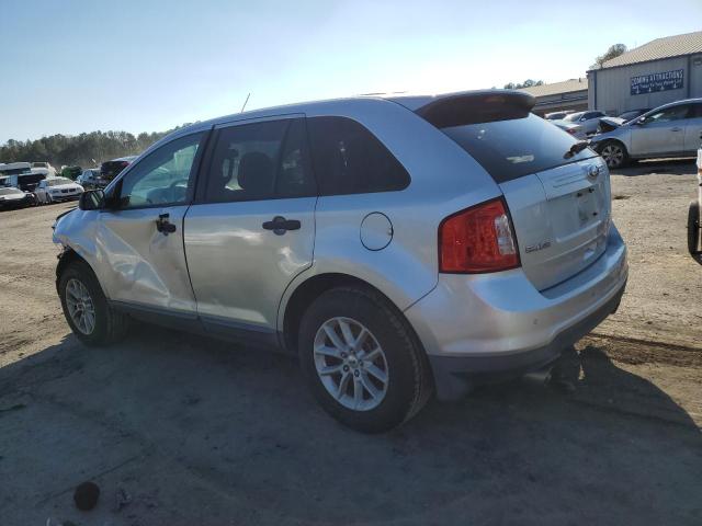 2FMDK3GC0DBB73515 - 2013 FORD EDGE SE SILVER photo 2