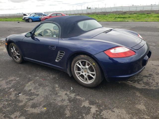 WP0CA29865U713208 - 2005 PORSCHE BOXSTER BLUE photo 2