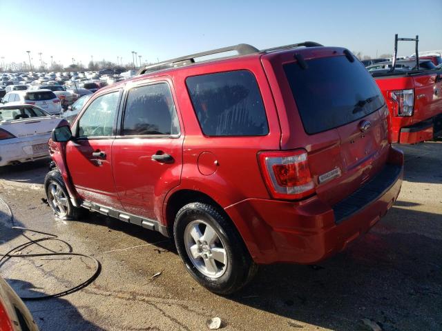 1FMCU0D79CKB89468 - 2012 FORD ESCAPE XLT BURGUNDY photo 2